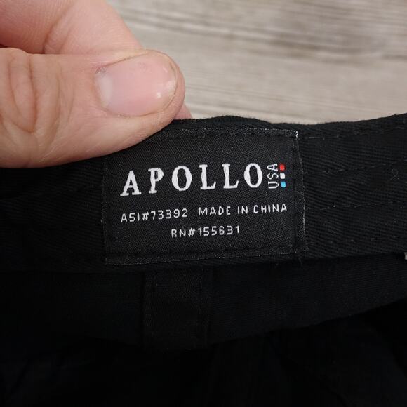 SIRIUS XM SATTELITE RADIO BLACK STRAPBACK BASEBALL HAT CAP - Picture 8 of 8